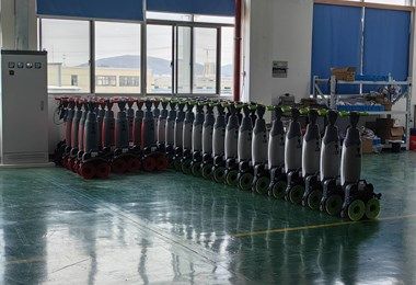 56 sets of double-head mini scrubbers will be shipped to Canada