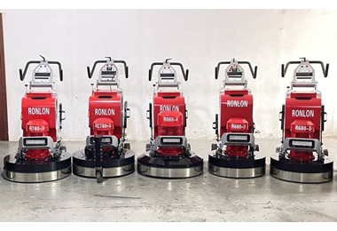 Five sets of floor grinders are shipped to Australia