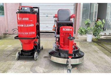 Ronlon remote control floor grinder and vacuum cleaners to be sent to Croatia