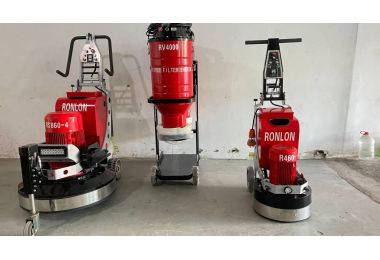 RONLON floor grinder vacuum cleaner will be shipped to Slovenia