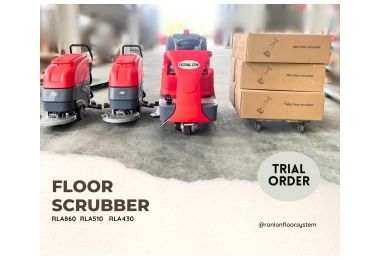 Trial floor scrubber order shipment! Sailing to the U.S.!