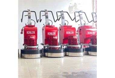 Four R600 CONCRETE GRINDER Will Be Sent To Greece