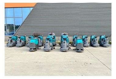 RONLON 12 Ride-On Floor Scrubbers And 2 Walk-Behind Floor Scrubbers Have Been Sent To Qatar