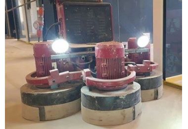 RONLON Ride-On Remote Control Concrete Grinder Work In Europe