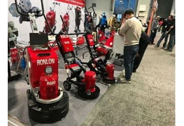 Ronlon Floor Grinders Won The Foreign Customer High Praise In The WOC 2017