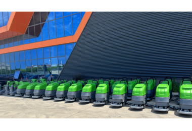 A batch of floor scrubbers shipped to Canada