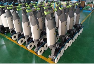 RONLON mini floor scrubbers are ready for shipment