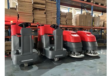 RONLON floor scrubbers will be shipped to the United States