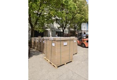 A 20-foot container has been successfully loaded!