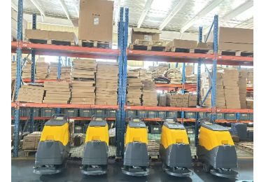 RONLON RLA500 floor scrubber is now ready to ship to the United States