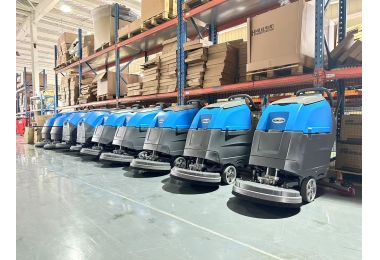 RONLON Floor Scrubbers will be sent to El Salvador