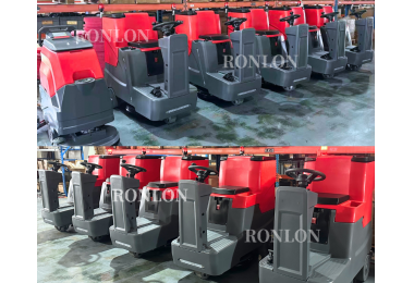 RONLON Ride-On Floor Scrubbers Will Be Sent to the U.S. with On-Time Delivery
