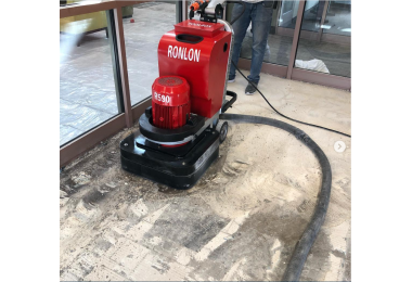 Customer Project Confirms Stable and Efficient Performance of RONLON Floor Grinder