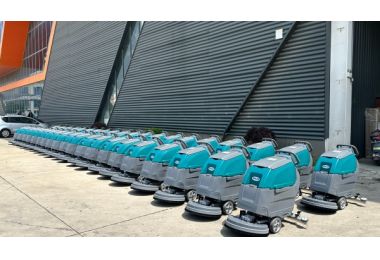 Custom Ronlon RLA510S Walk-behind Floor Scrubbers Will be Sent to U.S.