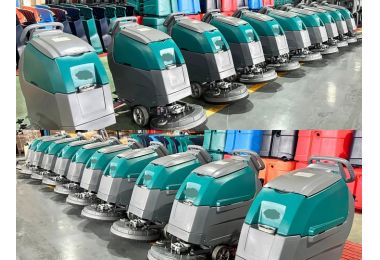Third Batch of Floor Scrubber Order for U.S. Customer Ready for Shipment.