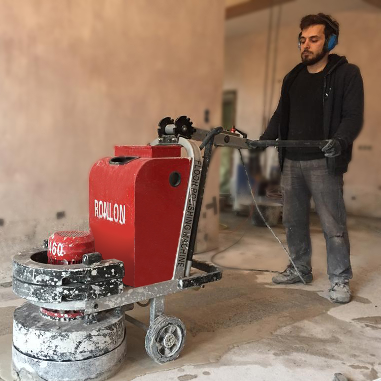 concrete marble floor polishing machine