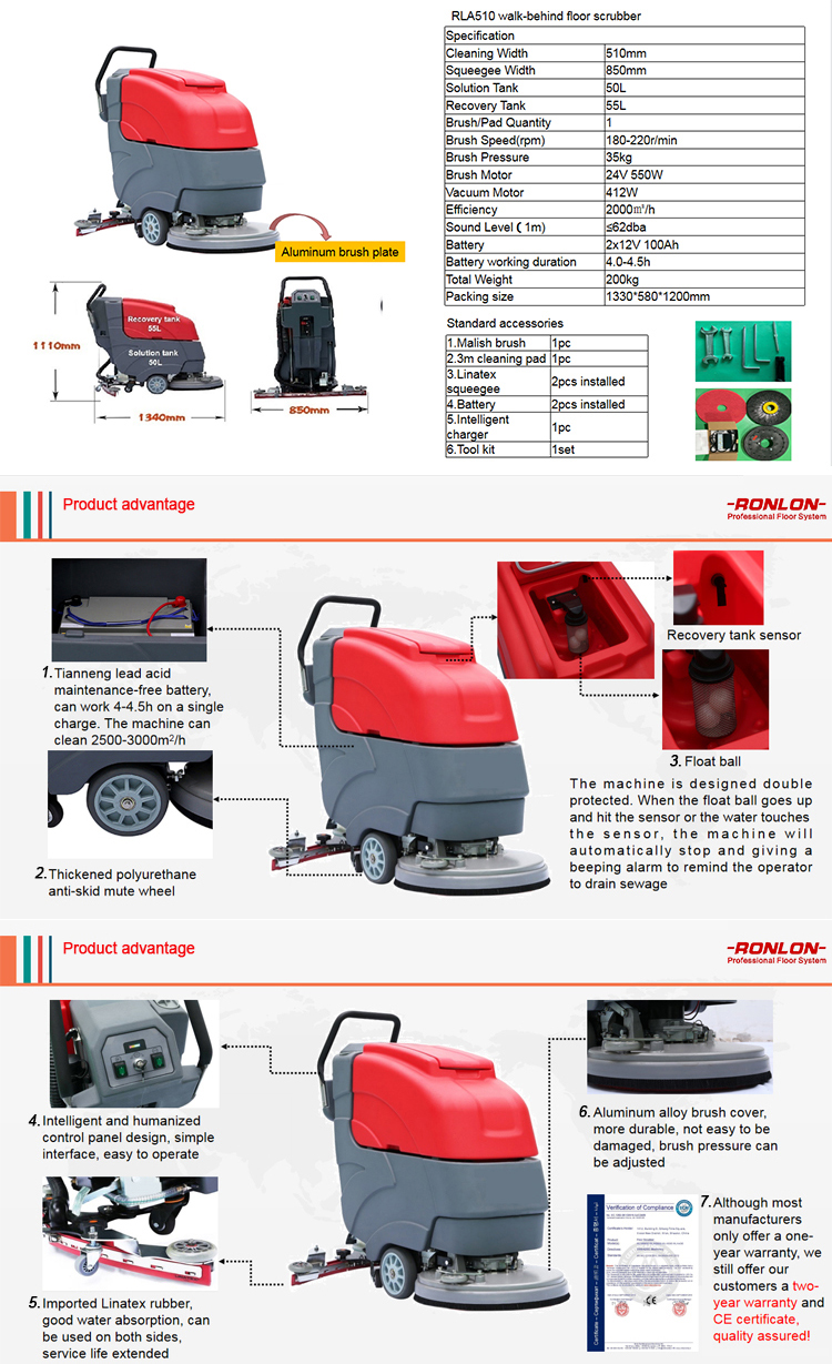 floor scrubbing machine