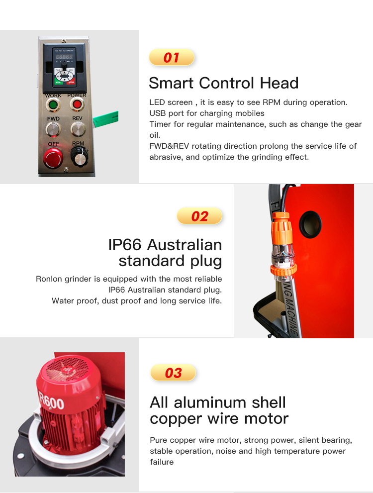 7 concret floor grinder
