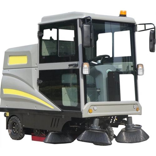 RONLON S210 Automatic Industrial Ride On Electric Street Road Floor Sweeper Machine