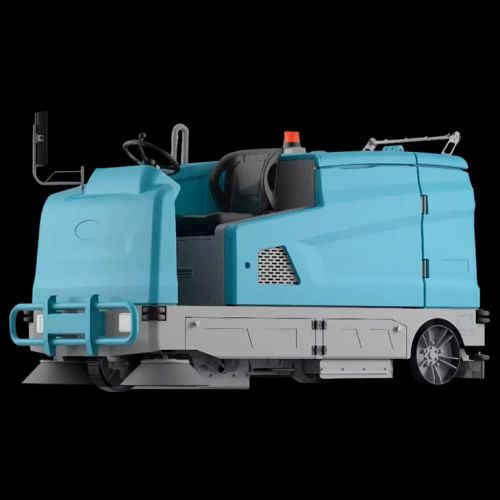 RONLON V20 Ride On Road Sweeper