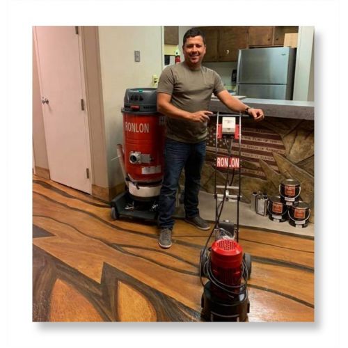 Ronlon R250 Mini Edge Concrete Floor Grinder