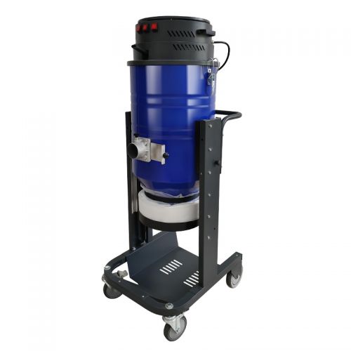 Customizable single barrel industrial vacuum cleaner