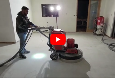  planetary concrete grinder working in the USA!